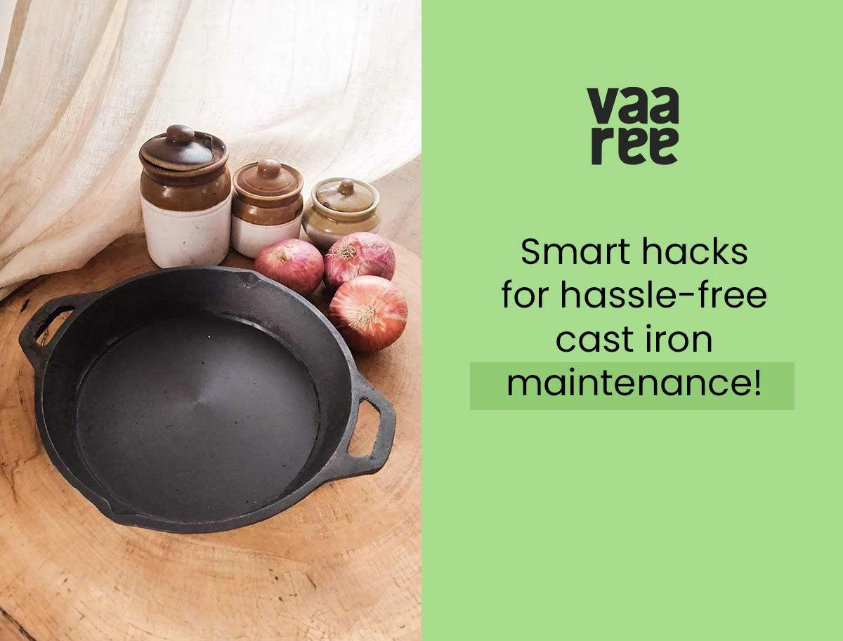Read How to Care For Cast Iron Cookware after Cooking? at Vaaree
