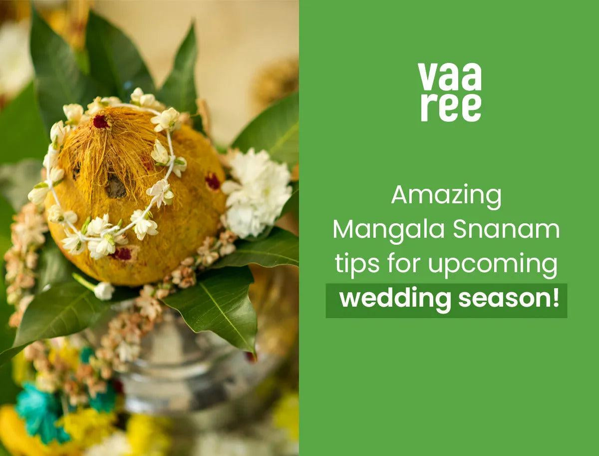 Read Top Mangala Snanam Decoration Ideas for Wedding at Vaaree