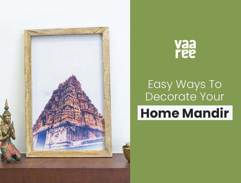 Read How To Decorate Your Mandir At Home at Vaaree