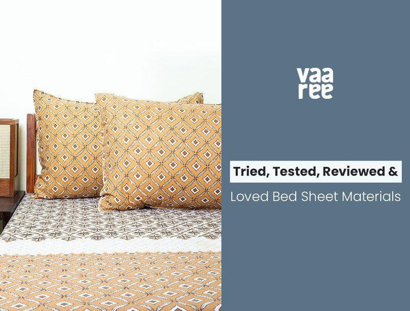 Read What Is the Best Material For Bed Sheets For Comfortable Sleep? at Vaaree