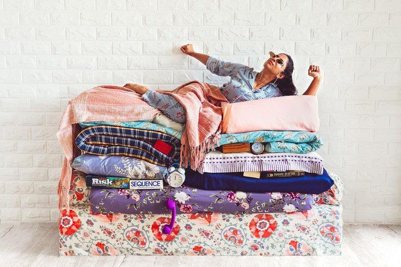 Read What Do I Do With My Old Bed Sheets? at Vaaree