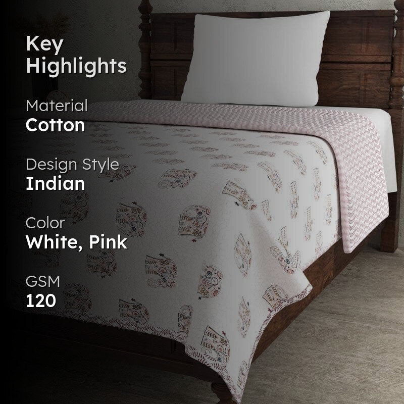 Vyaal Printed Cotton Dohar - 2